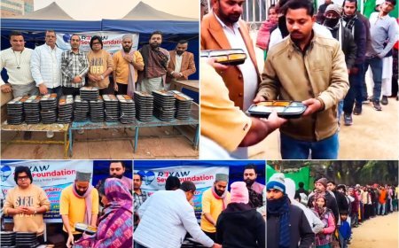 इंसानियत का खूबसूरत चेहरा: दिल्ली एम्स के कैंपों में REXAW सेवा फाउंडेशन का सेवा संकल्प, सैकड़ों जरूरतमंदों को मिला निशुल्क लंगर..