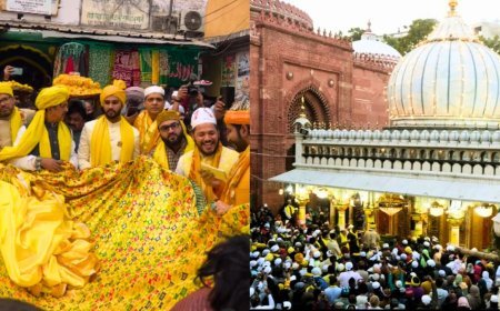 पीली चादरों फूलों और कव्वाली के सुरों से महकी निज़ामुद्दीन औलिया की दरगाह: सूफी बसंत का अनूठा उत्सव