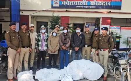 वन तस्करों के खिलाफ पौड़ी पुलिस की बड़ी कार्रवाही  गुलदार की खाल के साथ चार शातिर वन्य जीव तस्करों को रंगे हाथ गिरफ्तार किया