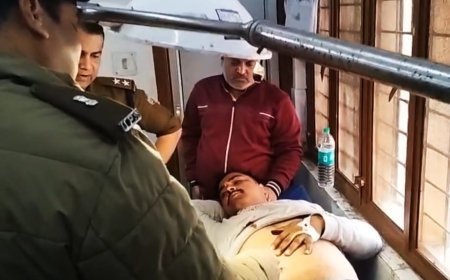 भूमि विवाद को लेकर दो पक्षों में लाठी डंडे के साथ गोली चल गई एक व्यक्ति गंभीर रूप से घायल उपचार के लिये हस्पताल में भर्ती