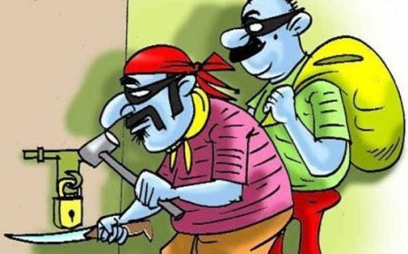 बंद मकान बना चोरों का निशाना, लाखों के जेवरात और नकदी पर हाथ साफ