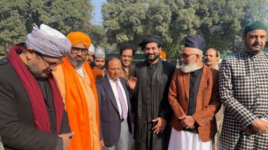 अजमेर शरीफ दरगाह के दीवान साहब ने अजीत डोभाल की बैठक में की शिरकत