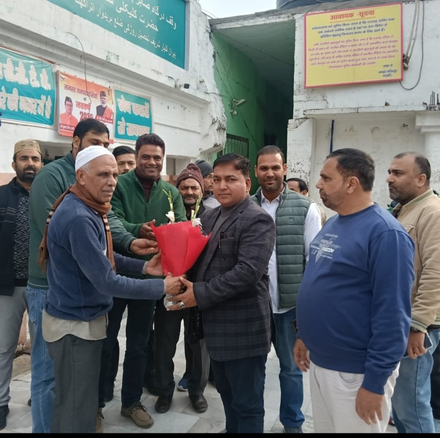 उत्तराखंड वक्फबोर्ड के नए सीईओ मौ. आरिफ पहली बार पिरान कलियर पहुंचे, दरगाह साबिर पाक में हाजिरी देकर व्यवस्थाओं का लिया जायजा..