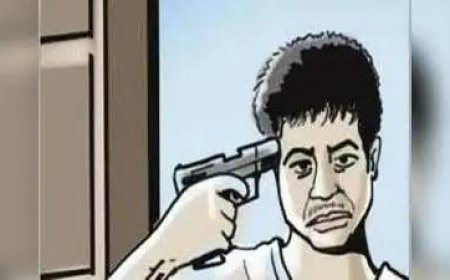 आकाशदीप कॉलोनी में गोली चलने से दहशत, युवक ने की आत्महत्या