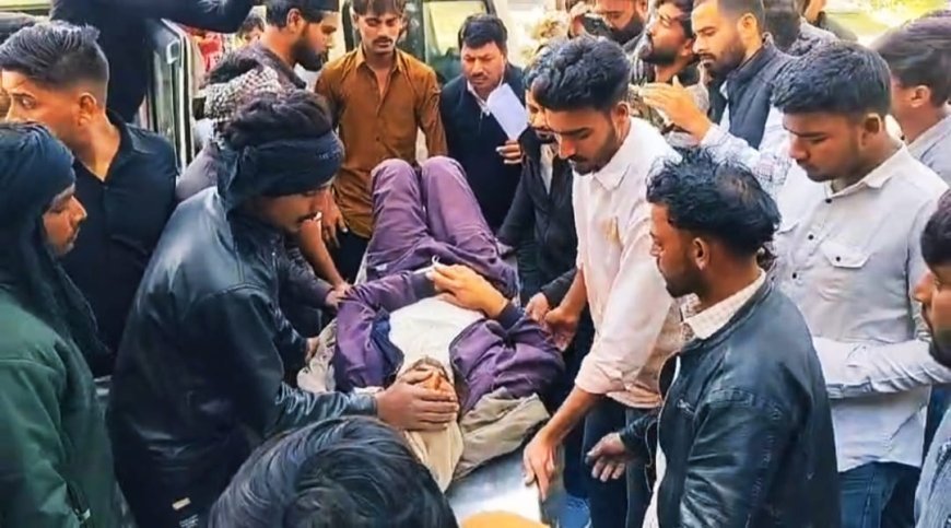 पुरानी रंजिश के चलते खेत मे काम कर रहे व्यक्ति पर जानलेवा हमला मामला खूनी घर्ष में बदला दोनों पक्षों में खूब चले लाठी डंडे दो लोग गंभीर रूप से घायल