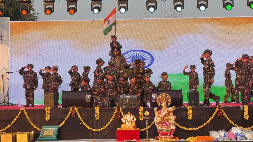 शेफील्ड स्कूल रुड़की में शनिवार को दो दिवसीय वार्षिकोत्सव ‘अनुभूति’ समारोह का शुभारंभ बड़े उत्साह और उल्लास के साथ हुआ। कार्यक्रम