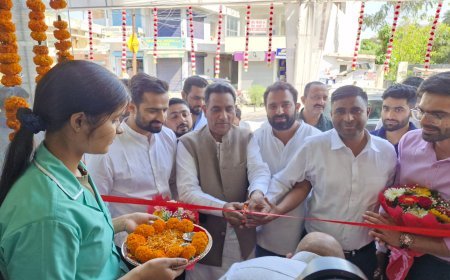 शहर के पुराना रेलवे रोड, गणेशपुर क्षेत्र में बाल स्वास्थ्य सेवाओं को नई दिशा देते हुए ‘सेरेनिटी चिल्ड्रन हॉस्पिटल’ का भव्य शुभारंभ किया गया।