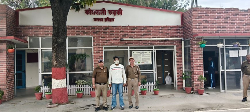 रुड़की में नशा तस्कर गिरफ्तार, 100 शीशी प्रतिबंधित कफ सिरप बरामद