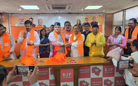हरिद्वार: हरिद्वार ग्रामीण विधानसभा क्षेत्र में कांग्रेस को बड़ा झटका देते हुए पार्टी के वरिष्ठ नेता साधुराम चौहान ने अपने समर्थकों के साथ भाजपा का दामन थाम लिया।