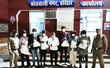 हरिद्वार: जनपद में “ऑपरेशन प्रहार” के तहत कोतवाली नगर पुलिस ने बड़ी कार्रवाई को अंजाम देते हुए अवैध शराब के कारोबार और सट्टे के खेल में लिप्त कुल 08 आरोपियों को गिरफ्तार