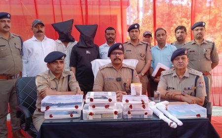 ऊधमसिंहनगर पुलिस ने अंतरराज्यीय अवैध असलहा तस्करी के एक बड़े नेटवर्क का पर्दाफाश करने में बड़ी सफलता हासिल की
