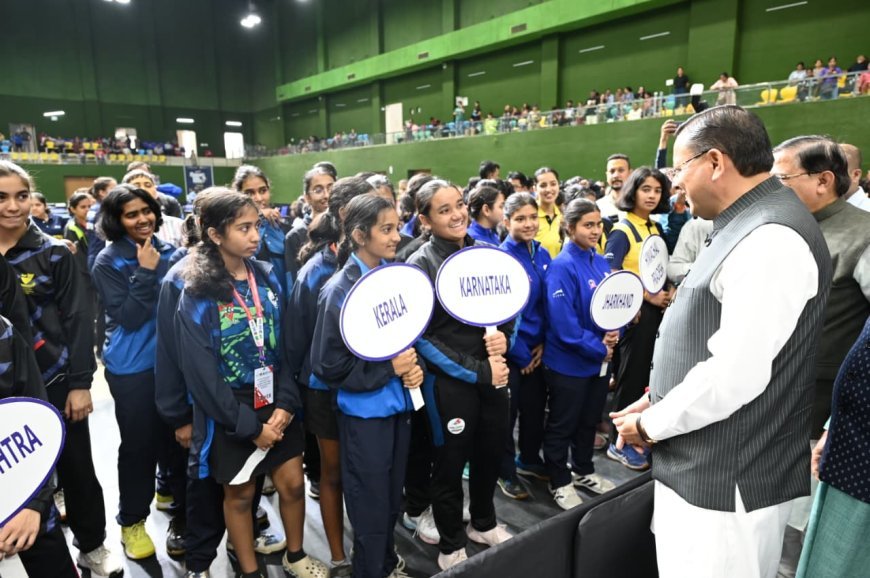 सीएम धामी ने 87वें इंटर स्टेट जूनियर एवं यूथ नेशनल टेबल टेनिस चैंपियनशिप का किया शुभारंभ  