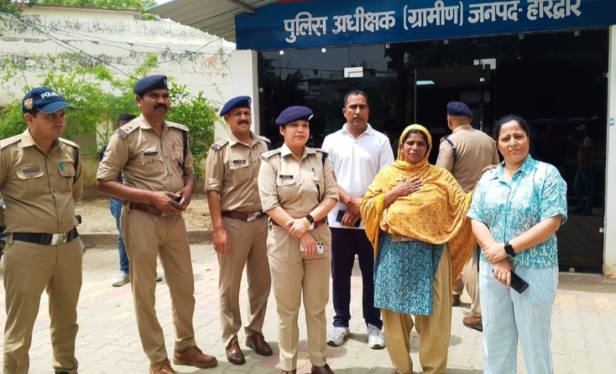 ऑपरेशन “प्रहार” के तहत हरिद्वार पुलिस ने एक सनसनीखेज मामले का खुलासा करते हुए 14 वर्षीय नाबालिग बच्ची को कर्नाटक से सकुशल बरामद किया