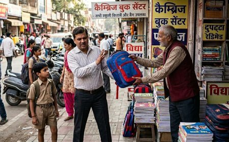 बुक सेलर और निजी स्कूलों की मोनोपली के चलते अभिभावकों को जबरदस्ती स्कूल बैग थोपा जा रहा है स्कूल बेग नही खरीदने पर बुक सेलर कोर्स देने से भी इंकार कर देता है अभिभावकों की शिकायत पर मुख्य शिक्षा अधिकारी नरेश हल्दिया ने बीओ को जांच के आदेश दिए।