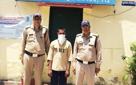 लूट दुष्कर्म मारपीट और जान से मारने की धमकी देने के गंभीर और पांच हज़ार के इनामी आरोपी को पथरी पुलिस ने किया गिरफ्तार।