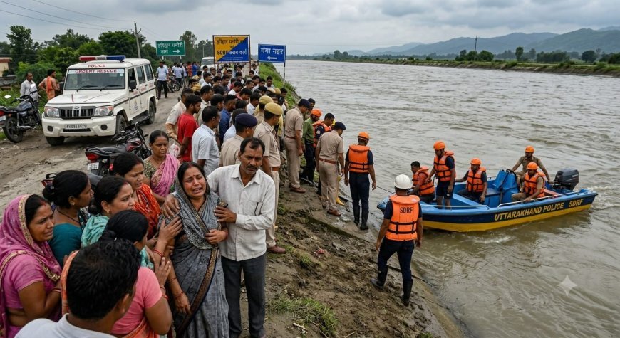 अचानक बाइक से उतर कर मां ने मासूम संग लगाई गंगनहर में छलांग परिवार पर दुखों का पहाड़ टुटा।