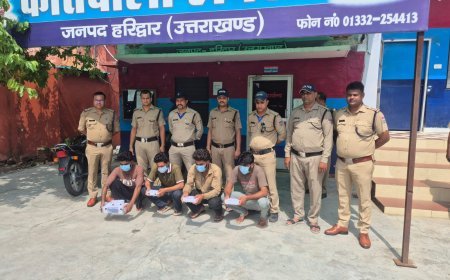 भैंस खरीदने आए युवक से ₹1 लाख की लूट का खुलासा, लक्सर पुलिस ने 4 आरोपी दबोचे, ₹80 हजार नकद व तमंचा बरामद'
