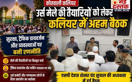 उर्स मेले को लेकर प्रशासन पूरी तरह अलर्ट, पिरान कलियर में ज्वाइंट मजिस्ट्रेट दीपक सेठ की अध्यक्षता में बनी सुरक्षा और व्यवस्थाओं की रणनीति।