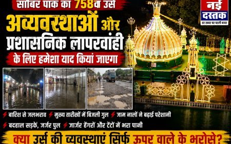 साबिर पाक का 758वां उर्स अव्यवस्थाओं और प्रशासनिक लापरवाही के लिए हमेशा याद किया जाएगा